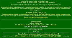 Desktop Screenshot of newdavesrailpix.com
